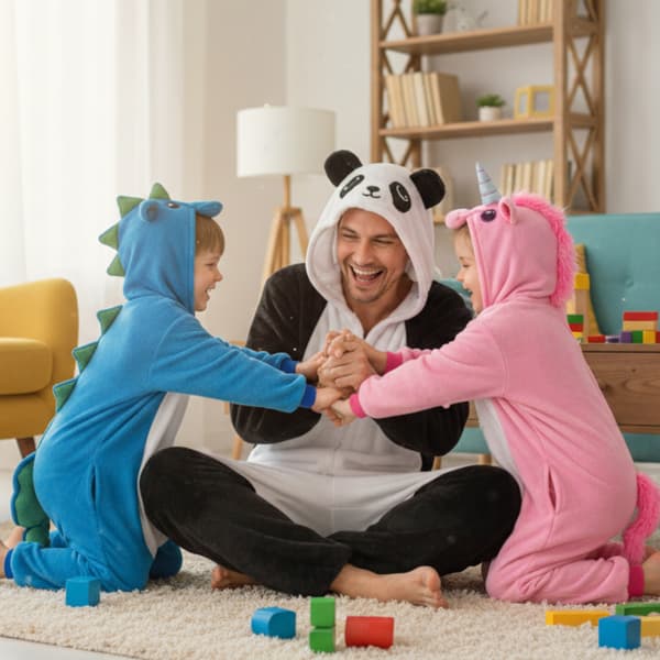 Onesie-pyjamapuku - panda Onesie-pyjamapuku - panda