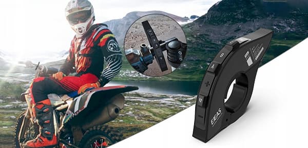 EJEAS BLUETOOTH Motorcykel Styr Intercom Fjernbetjening