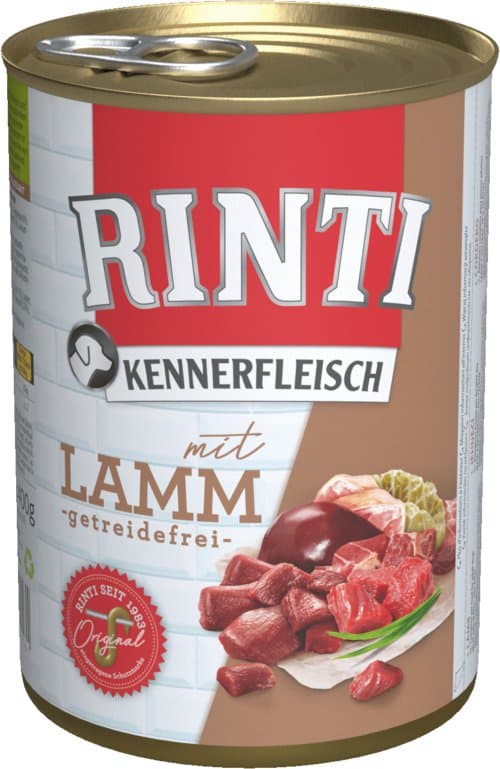 Rinti | Kennerfleisch | 400g dåse - Lam 400g