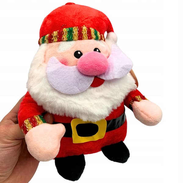Jultomten plyschleksak