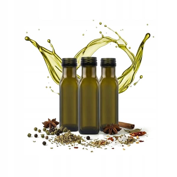 50x Flaskor MARASCA 100ML OLIVOLJA VINEGÄRSÅSAR SIRAP BRÖLLOPSPRESENT