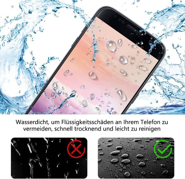 2x 9H Hærdet Glas til Samsung Galaxy S7 Ridsefast Solid