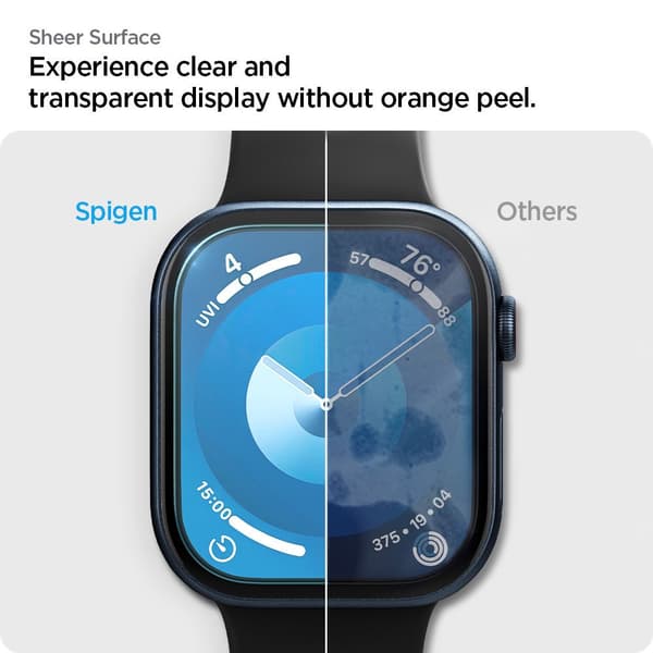 HYDROGELFILM SPIGEN ELITE SHIELD EZ FIT 2-PACK APPLE WATCH 10 (42 MM) KLAR