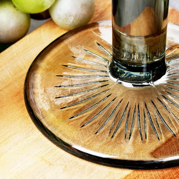 Vinglas i glas svart 270 ml