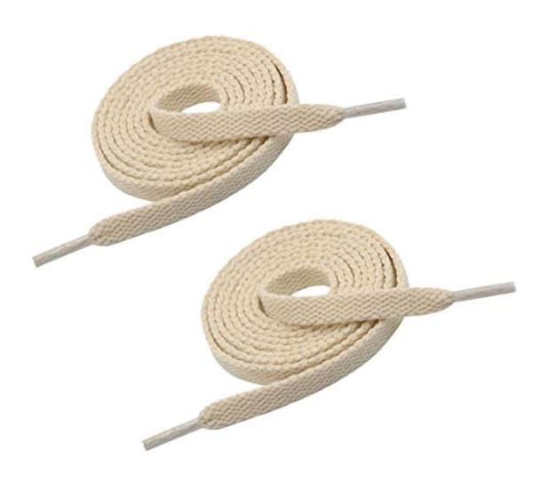 Collonil flade snørebånd 9 mm 60-200 cm beige 75 cm