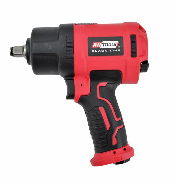AWTOOLS PNEUMATISK SLAGNØGLE 1/2" 1600Nm BLACK LINE
