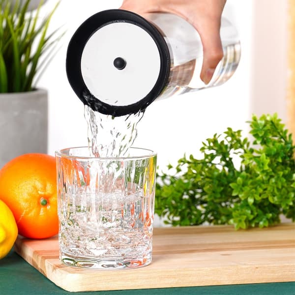 Lasinen karafe kannella 1 l
