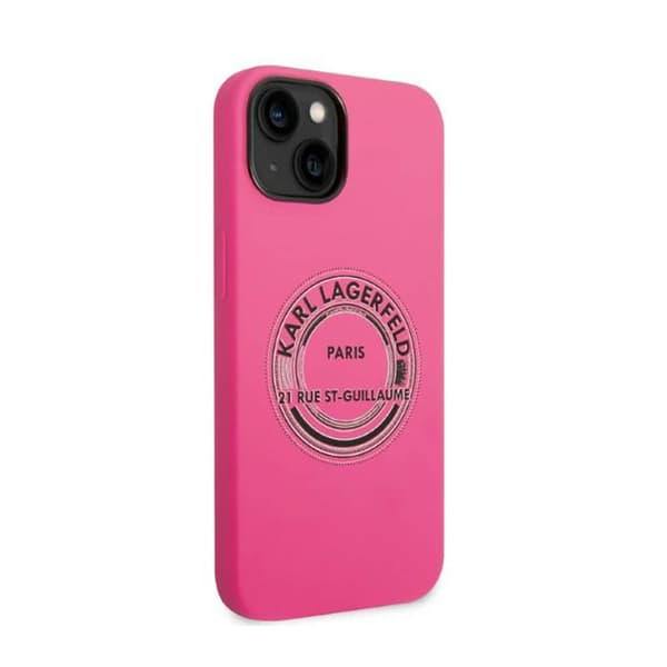 Karl Lagerfeld Silikone RSG - iPhone 14 Plus Etui (Pink)
