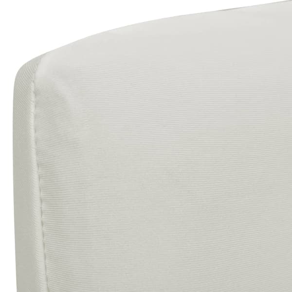 vidaXL Stretchstolsöverdrag, 6 st, Creme