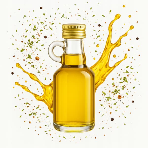Mini Gallone -pullo 40 ml:n lasipullo tinktuuroille, öljyille ja näytteille