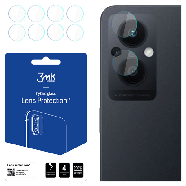 Oppo Reno 7 Z 5G - 3mk linsebeskyttelse
