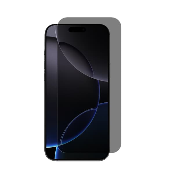 Crong Privacy 3D Armor Glass - Härdat integritetsglas iPhone 16 / iPhone 15