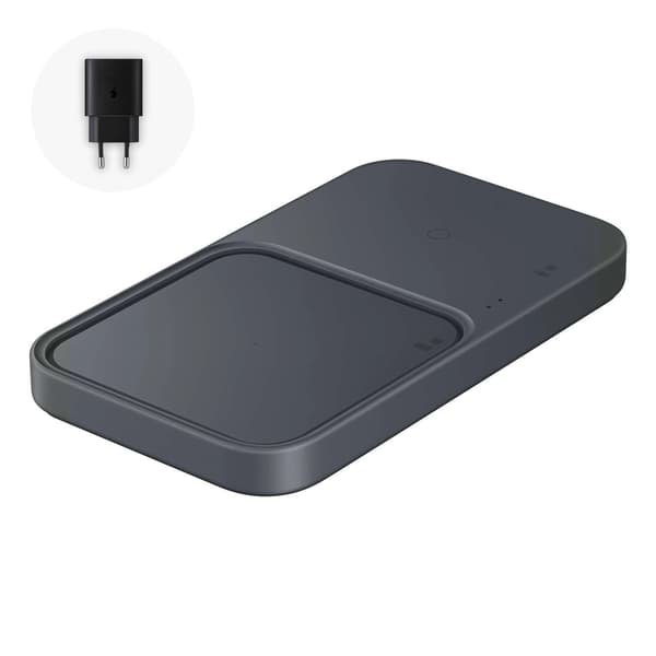 Samsung EP-P5400TB+ Trådløs Oplader, Mørkegrå Duo