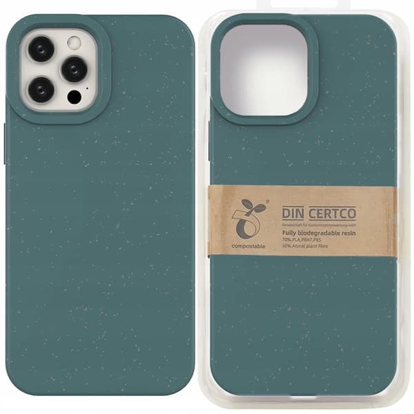 Eco Case iPhone 11 Pro Max Silikonskal Mobilskal Grönt