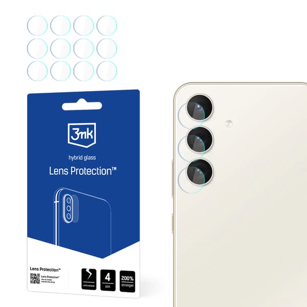 Samsung Galaxy S24+ - 3mk linsebeskyttelse