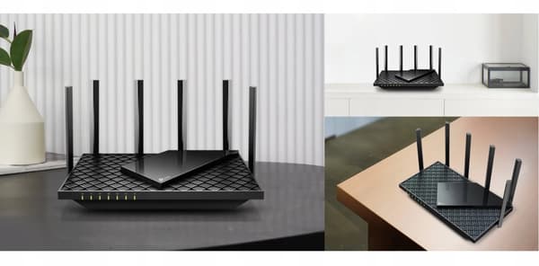 TP-LINK Archer AX72 AX5400 WiFi-router, DualBand, Sort