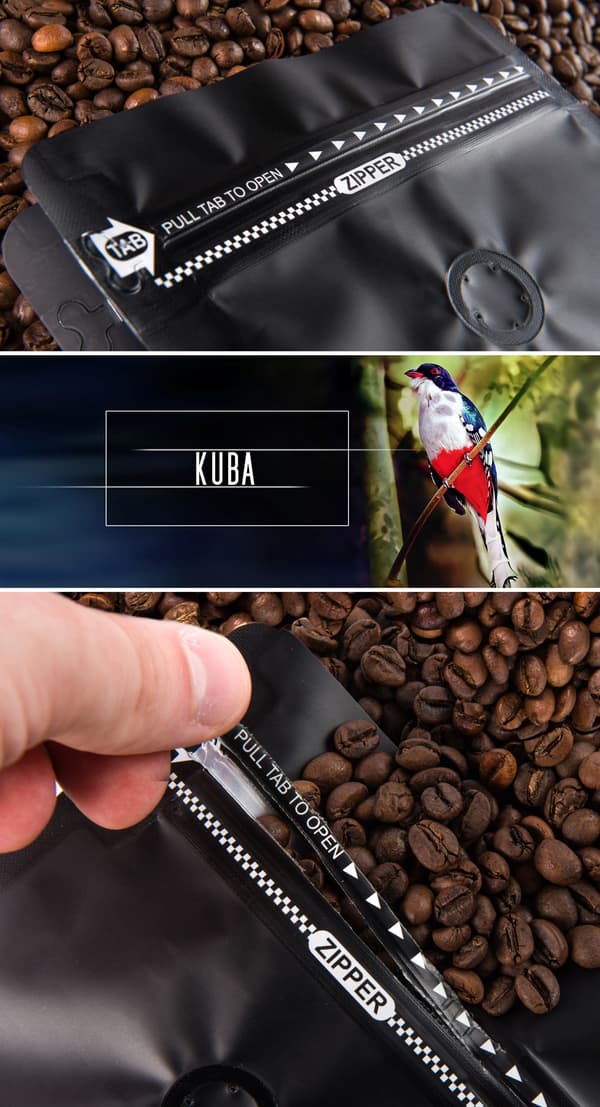 Friskristede Arabica-kaffebønner Cuba 250 g