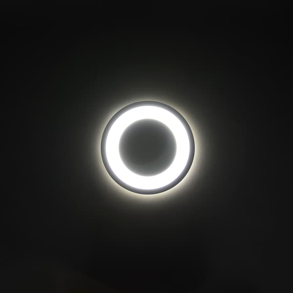 LED loftlampe 15W badeværelsesloftlampe IP44 NEUTRAL 4000K sort