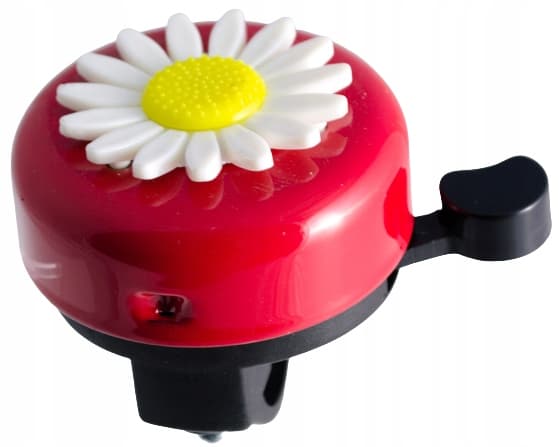 BØRNES CYKELKLOKKE, STÅLBLOMST, 55 MM