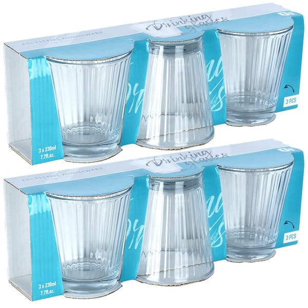 Glas 220 ml 6 stk.