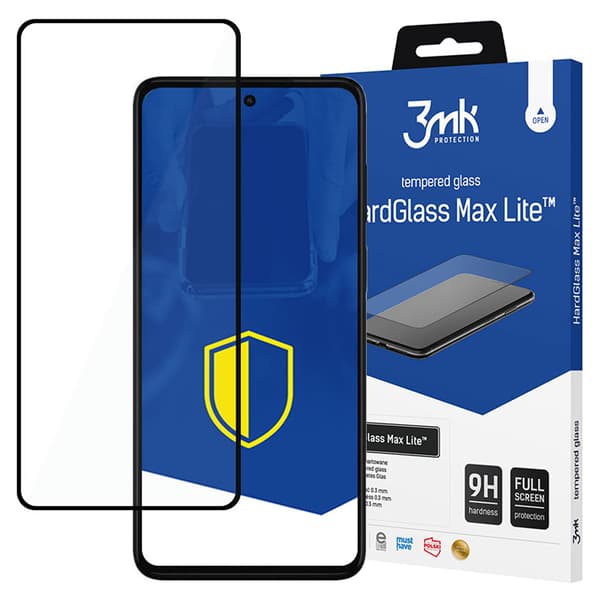 Motorola Moto G52 - 3mk HardGlass Max Lite Sort