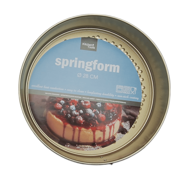 RUND KAGEPLADE 28 CM NON-STICK FORM