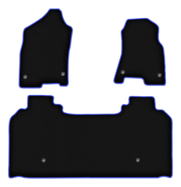 CARLUX-BLUE auton matot Dodge RAM 1500 long (2019) varten