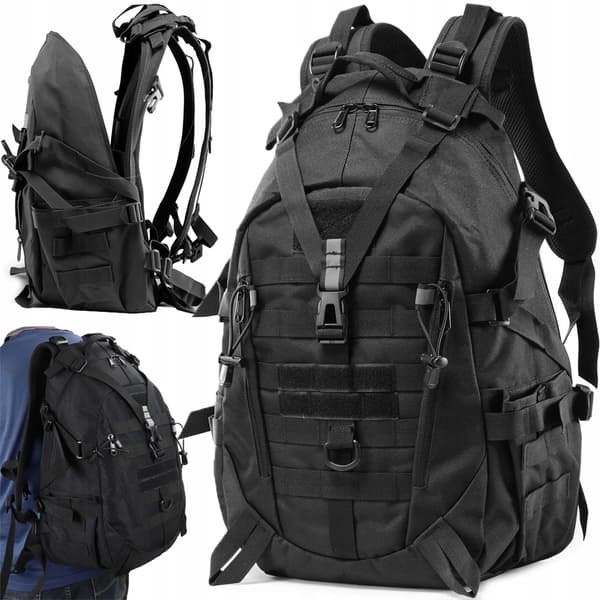 GAB Militär ryggsäck 30L svart