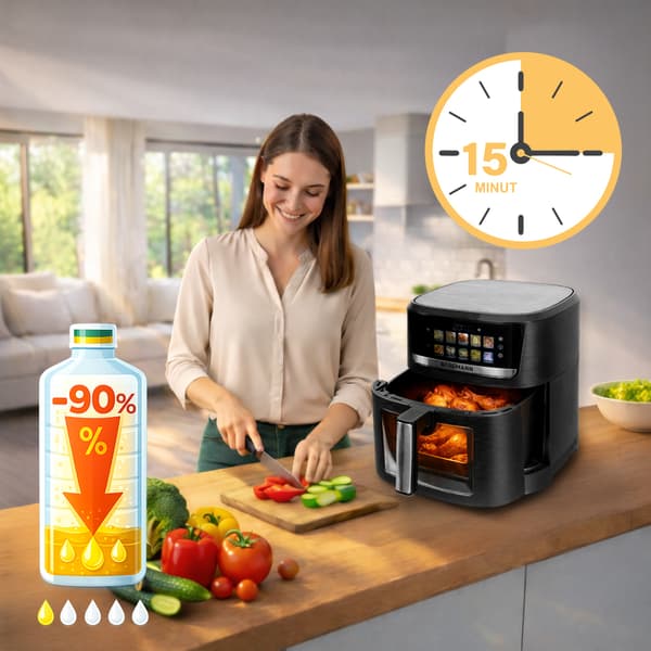 Bergmann YO 1 luftfriteuse 9,2l 2000W