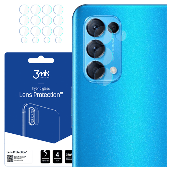 Oppo Find X3 Lite 5G - 3mk linssinsuoja