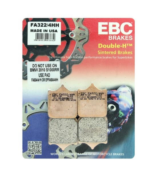EBC FA322/4HH jarrupalat (4 kpl)