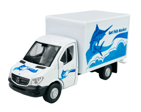 Welly Mercedes-Benz Sprinter Lastlåda 1:34 43766