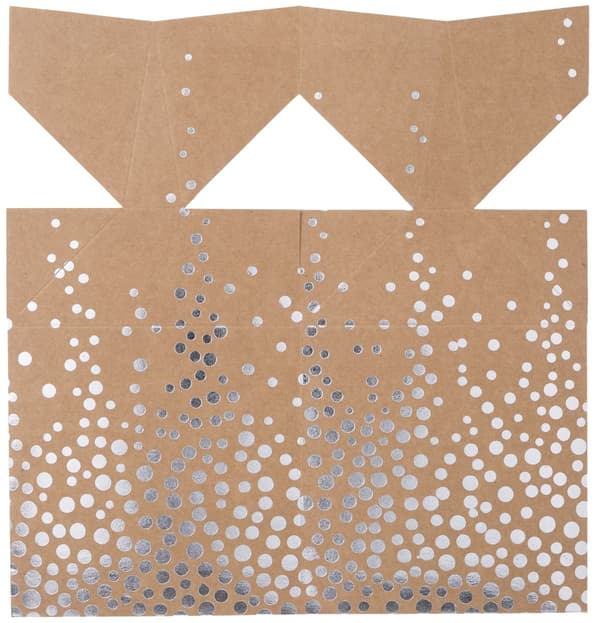 Hopeiset pistelaatikot 10x10cm 2kpl.