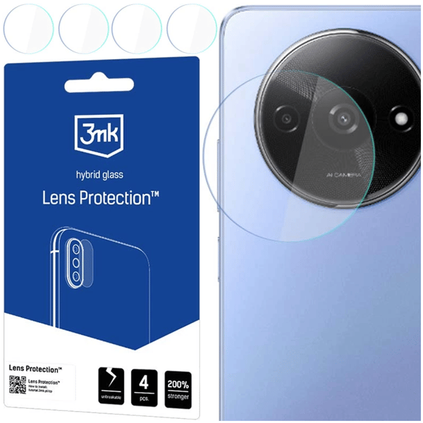Redmi A3 - 3mk linsskydd