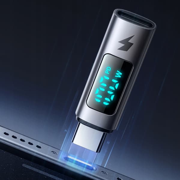 MCDODO ADAPTER USB-C USB TYP C SNABBLADDNING 100W MÄTARE