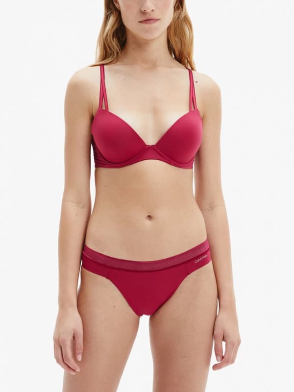 CALVIN KLEIN DAMES RØDE TRUSSER S 2A0F2_A* TIA
