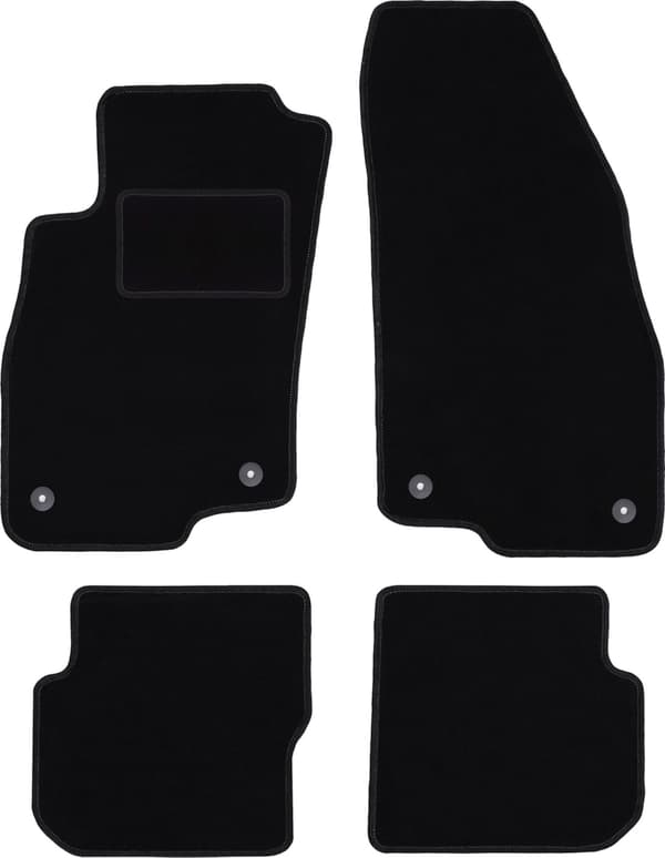 Velour gulvmåtter sæt til: Alfa Romeo Mito hatchback (2008-2019)