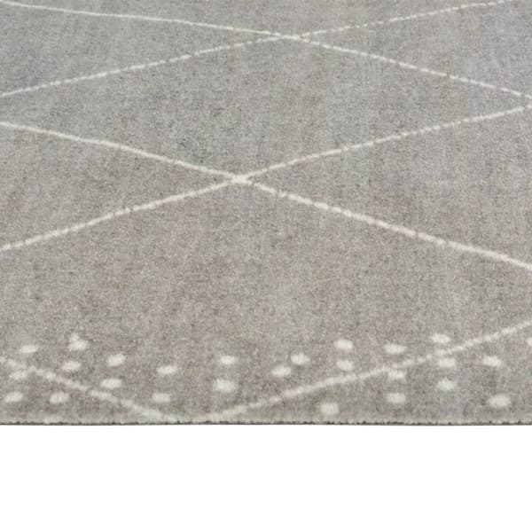 vidaXL Köksmatta diamantmönster 60x180 cm sammet