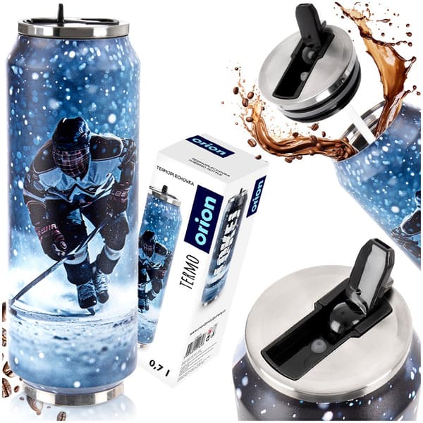 Termokop hockeydåse 700 ml