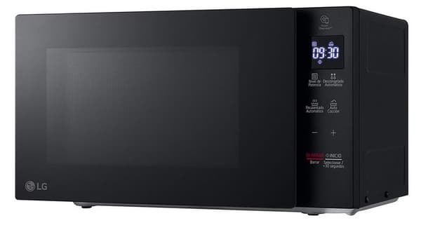 LG MS2032GAS Mikrobølgeovn Sort