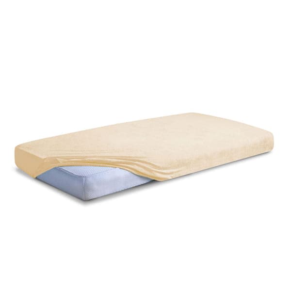 Frottélagen med elastik CLASSIC 70x140x10 Beige
