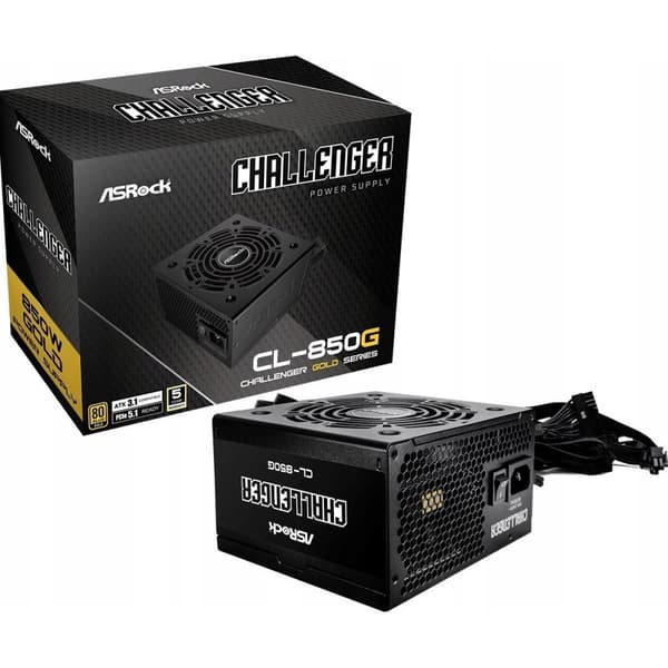 ATX-virtalähde ASRock CHALLENGER 850W 80 Plus Gold Black