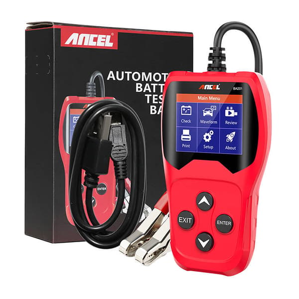 Ancel BA201 8-16V DC batteritestare