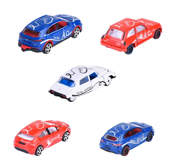 MAJORETTE FRENCH TOUCH 5-PACK 1:64 212055012