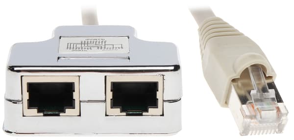 AD-UTP-SOVITIN 2x RJ45 / 1x RJ45