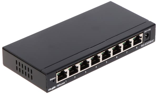 SWITCH RG-ES208GC 8-PORT REYEE