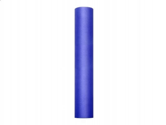 Slät marinblå tyll 30cm x 9m 1 st.
