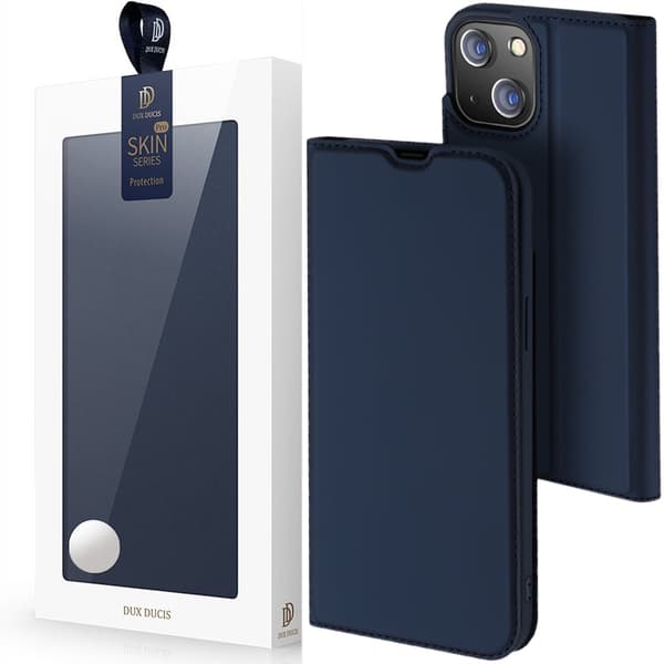Dux Ducis Skin Pro Holster Cover med Flip iPhone 14 Plus Blå