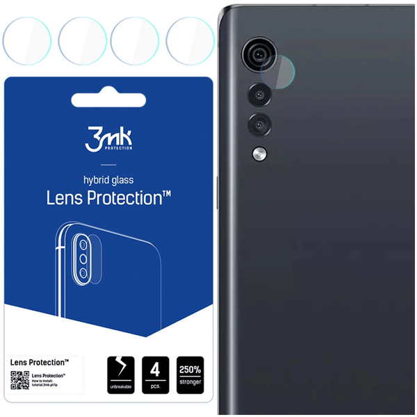LG Velvet 5G - 3mk linsebeskyttelse