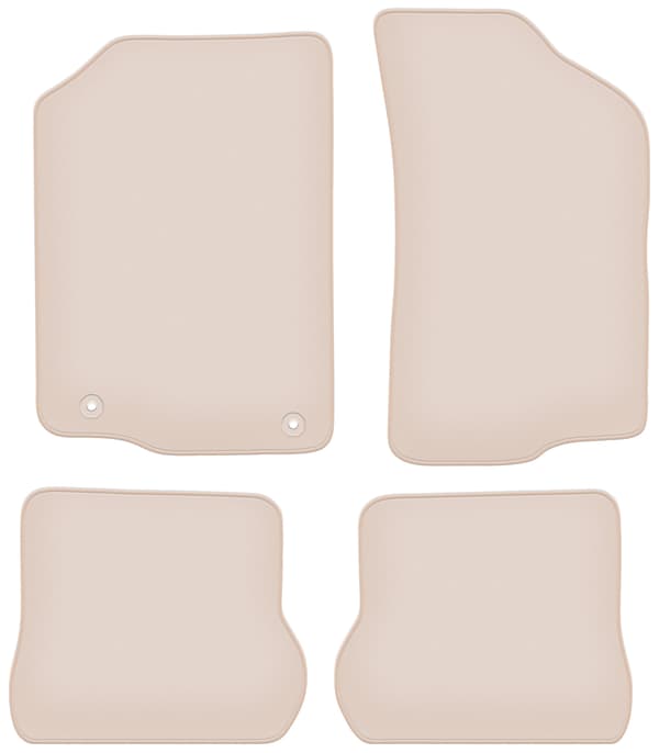 måtter PREMIUM beige til: Volkswagen Scirocco II coupe 1981-1992